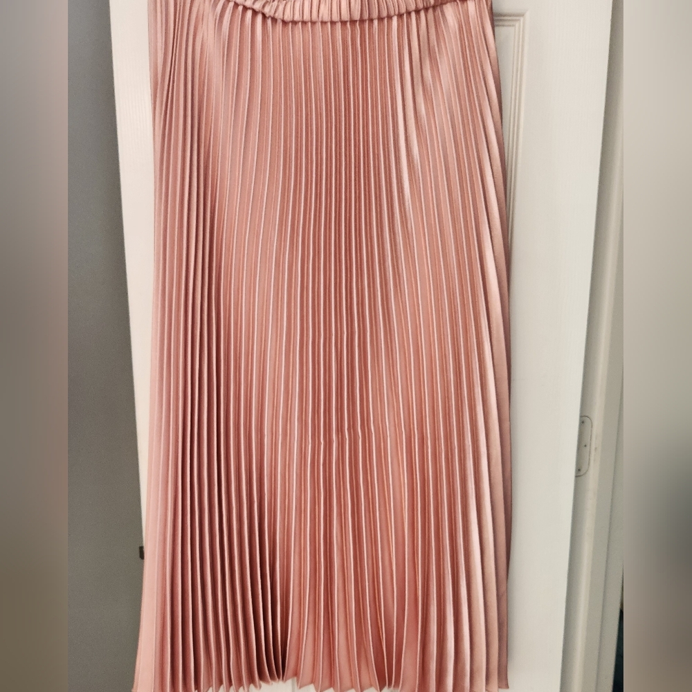 Anne Klein maxi pleated skirt